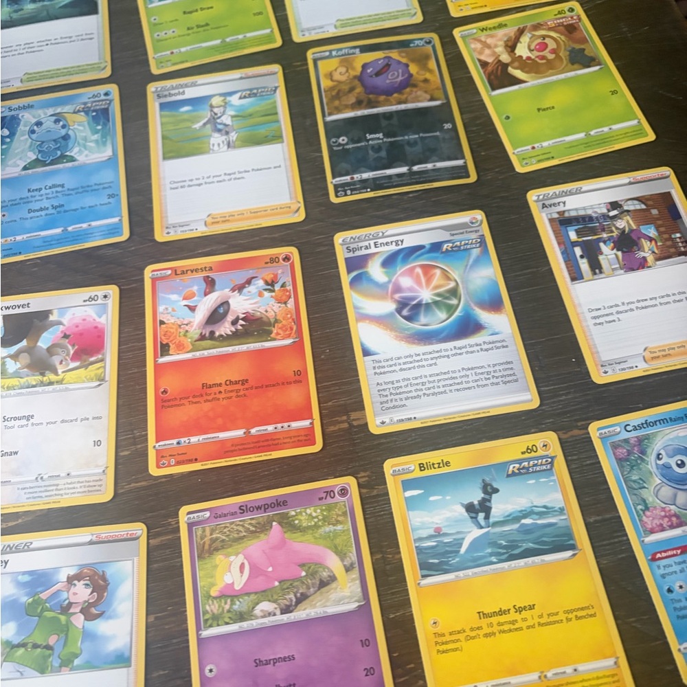 Pokémon Trading Card Game Assorted Card Pack - Yellow, Red, Blue, Pink, Green - Picture 5 of 9